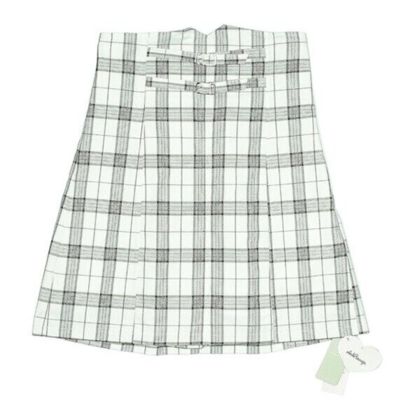 ANK ROUGE hime gyaru plaid buckle detail sukapan skirt - Picture 6 of 10